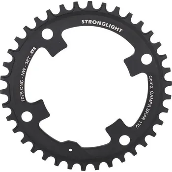 Klika na kolo Prevodník Stronglight Gravel proCampa 123mm, 38 Z., ct² Alu, cr, EKAR 13-st