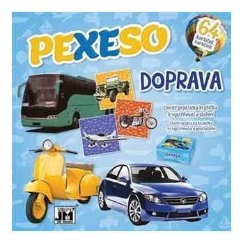 Desková hra Doprava - Pexeso v sešitu