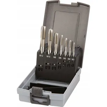 Závitořezný nástroj Sada strojních závitníků HSS-E M3-M12 FORTIS