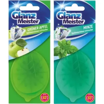 Mycí prostředek Glanz Meister Osvěžovač do Myčky Nádobí Mix Jablko, Máta Sada 2 ks
