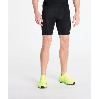 Pánské kraťasy Šortky Nike Pro Men's Dri-FIT Fitness Long Shorts Black/ White S
