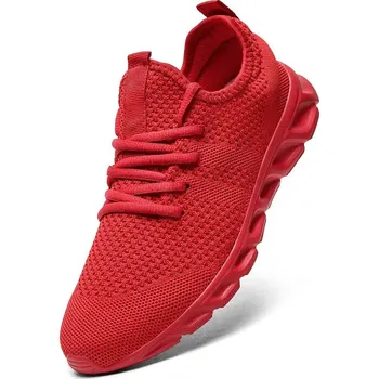 Pánské tenisky Lehké pánské tenisky pro běh i každodenní nošení Barva: Červená, Velikost: 39