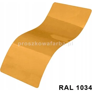 BARVA RAL 1034 Polyesterová Žlutá Pastelová MATNÁ 1 kg