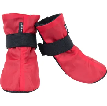 Obleček pro psa Boty pro psy LINCOLN červená různé velikosti Rozměr: Velikost M Cena za 1 pár