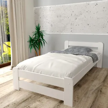 Postel Makov Halle 90 x 200 cm, bílá