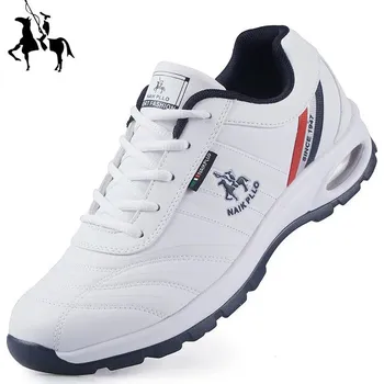 Pánské tenisky Pánské sportovní boty z kůže pro každodenní nošení Velikost: 47, Barva (Varianta): 32665 white