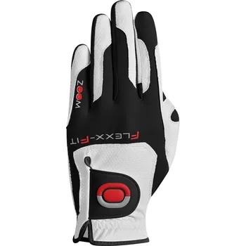 Golfové rukavice Zoom Gloves Weather Golf White/Black/Red Pravá ruka UNI Pánské rukavice
