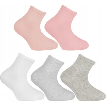 Pánské oblečení Dívčí PONOŽKY MORAJ, dětské PONOŽKY univerzální, 5 párů, velikost 35-38