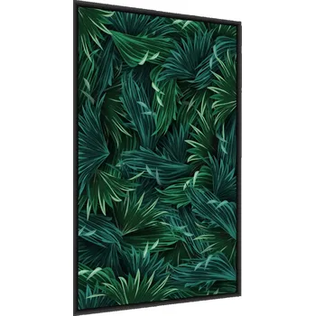 Obraz Plakát na zeď Zelené LISTY Tropické 3D 70x100