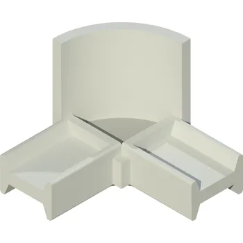 Hadicová spojka Rohová spojka Barva: BL - bílá