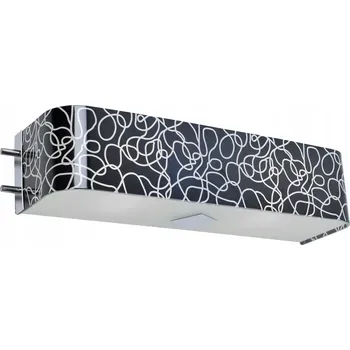 Nástěnné svítidlo Nástěnná lampa Lampex stříbrná, šedá E27 60 W