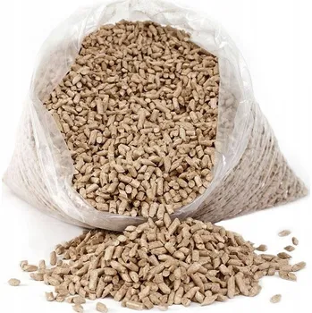 Podestýlka pro hlodavce SLÁMOVÉ PELETY ECO STELIVO PRO KOČKY KRÁLÍKY 10 KG