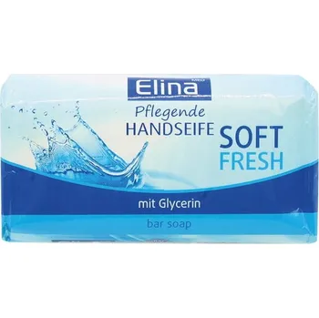 Mýdlo Jemné mýdlo s glycerinem Soft Fresh, Elina, 100 g