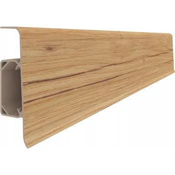 soklová lišta Lišta Vilo PVC 21 x 66 délka 250 cm dub