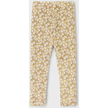 Dívčí kalhoty Mayoral sametové legíny, kalhoty 4715 barva: žlutá, Rozměr: 110