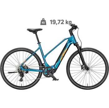 Elektrokolo KTM Macina Cross SX 20 Damen - Moonlite Meadow (Orange) velikost rámu S