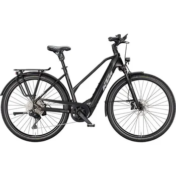 Elektrokolo KTM Macina Style 820 XL, trapeze - Diamond Black Matt (Grey) velikost rámu M