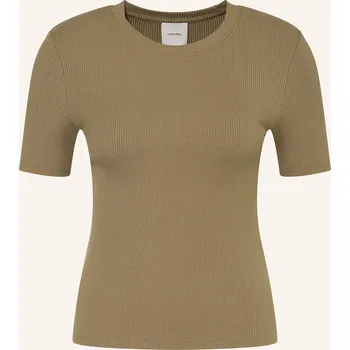 Dámské tričko Calvin Klein Dámské Tričko, khaki, 36