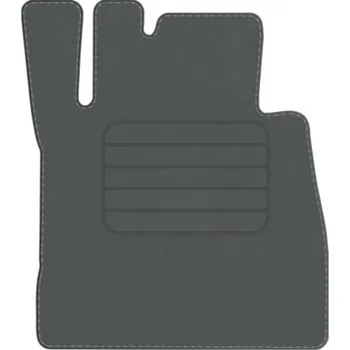 autokoberec Mercedes G W463 1990 - 2018 prodloužená verze koberec velur ŠEDÝ STRANA ŘIDIČE PREMIUM