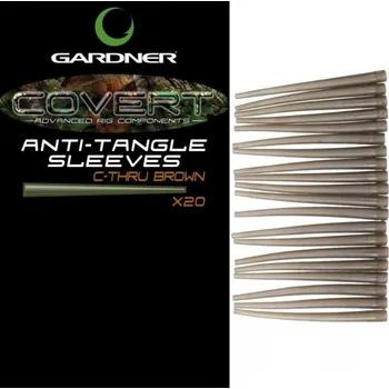 Gardner Rukávky Proti Zamotání Covert A/T Sleeves C-Thru 20ks Barva: C-Thru Brown (Průhledná hnědá)
