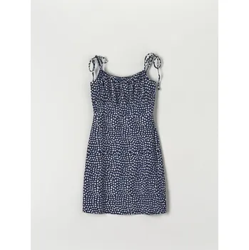 Dámské šaty Sinsay - Mini šaty na ramínka - námořnická modrá - 9044T-59X - 9044T-59X-XXS