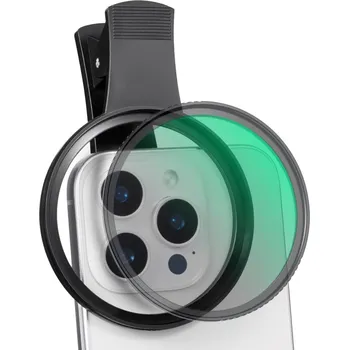 K&F Concept držák filtrů 67mm pro mobilní telefony (univerzální klip pro filtry 67 mm pro použití s mobilem KF31.142)