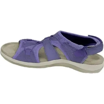 Dámské sandále Pohodlné dámské sandály na léto a plážové procházky Barva: Fialová, Velikost: 36