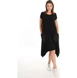 JOSEPH RIBKOFF dámské šaty černé coconové