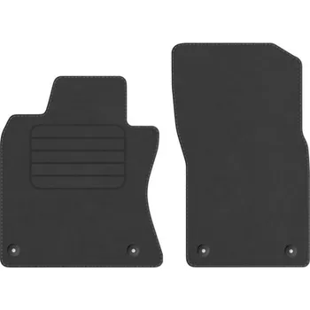 autokoberec Velurové autokoberce s upevněním v sadě Edecor