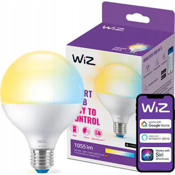 Žárovka LED žárovka E27 G95 11W (ekvivalent 75W) 2700K-6500K SMART WiFi Ovládání aplikací WiZ