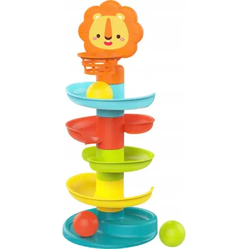 Kuličková dráha WOOPIE BABY Dráha pro Kuličky Věž se Závodem Kuliček Kuličková Dráha