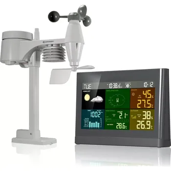 Meteostanice Meteostanice Bresser Comfort COLOUR s čidlem 5-v-1 a barevným displejem
