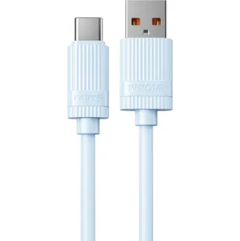 WEKOME WDC-52a nabíjecí a datový kabel - USB-A na USB-C - 1 m - modrý