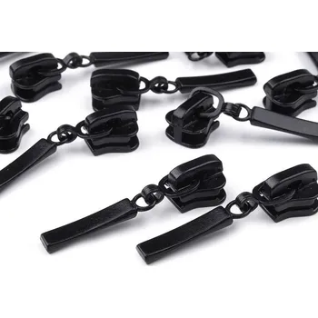 Zip Jezdec ke kostěným zipům No 5 ozdobný Varianta: 5 černá, Balení: 10 ks 31329/20530/116817