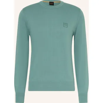 Pánský svetr Boss Pánský Svetr Kanovano, petrolejová, XL