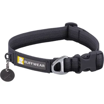 Obojek pro psa Obojek RUFFWEAR Front Range Basalt Gray Velikost: obvod krku 28-36cm / š. 20mm