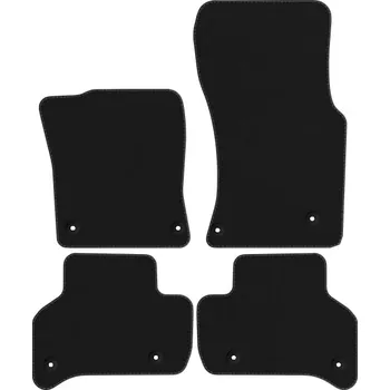 autokoberec Kobercové rohože Edecor velurové 4 ks