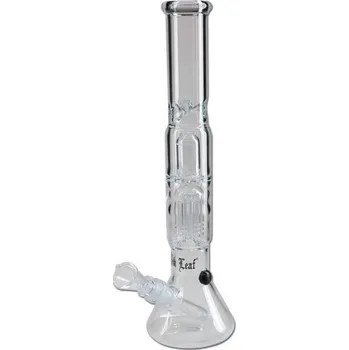 Skleněný Ice bong s perkolátorem od firmy Black Leaf 38 cm
