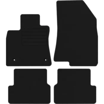 autokoberec DACIA SANDERO 2021- Velurové autokoberce EKO + stopky