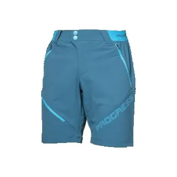 Pánské kraťasy Progress GENIUS SHORTS petrol XXL; Modrá kraťase + DÁREK DLE VÝBĚRU!