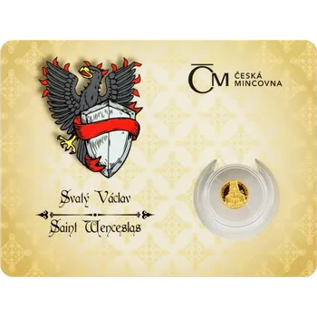 2025 - Zlatá mince Patroni - Svatý Václav - Proof