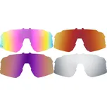 FORCE Náhradní sklo Force Strive, zrcadlové barva fialová