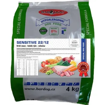 Krmivo pro psa Bardog Sensitive Turkey & Rice 4kg