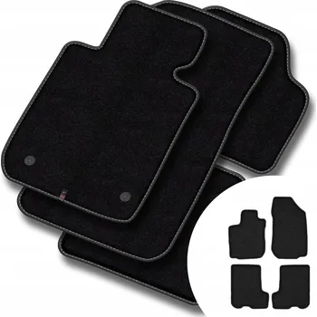 autokoberec Velurové autokoberce Motos 4 ks