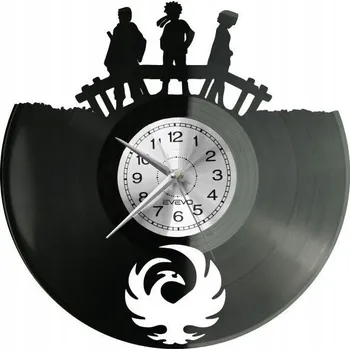 Hodiny MANGA ANIME HODINY NÁSTĚNNÉ VINYLOVÁ DESKA DÁREK PAMÁTKA NAROZENINY D
