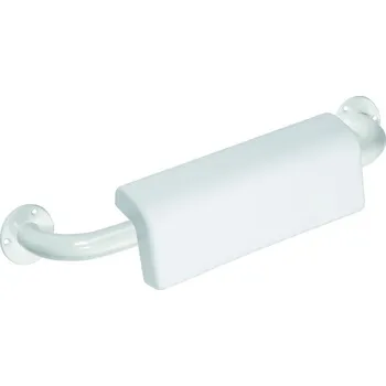 Madlo do koupelny Bemeta Design HELP: Madlo, 500 mm, se zádovou opěrkou, bez krytky, bílá - 301100504-o