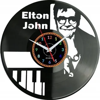 Hodiny Nástěnné hodiny Evevo černé 30 cm