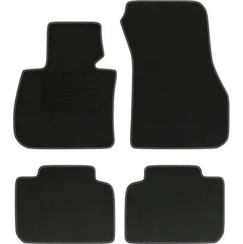 autokoberec Velurové autokoberce s upevněním v sadě Edecor