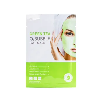 Pleťová maska Mooyam pleť maska Bubble Green Tea