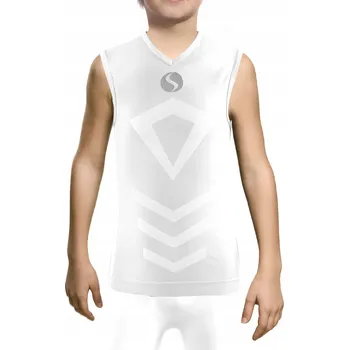 Podprsenka Dětské tílko Sesto Senso bílé, velikost vel. 3XS